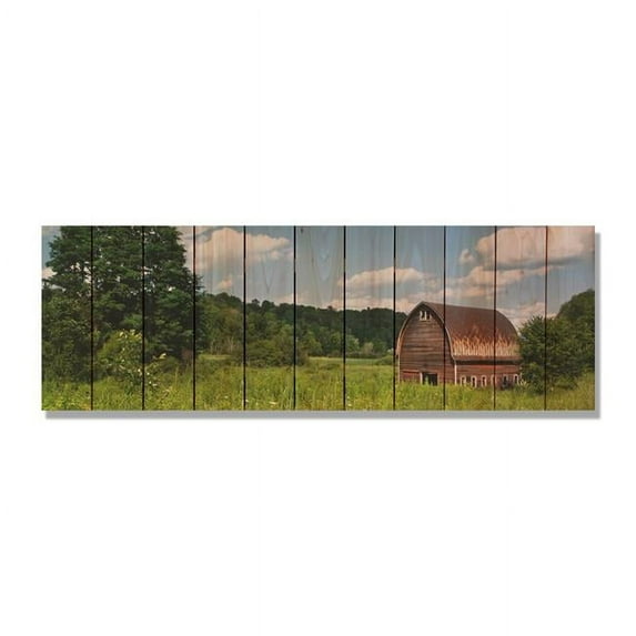 Day Dream FL6020 60 x 20 in. Farm Life Inside & Outside wood Wall Art