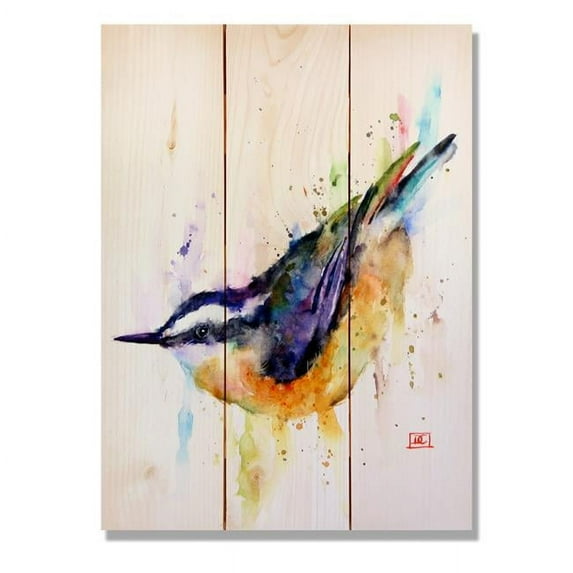 Day Dream HQ DCNH1115 11 x 15 in. Crousers Nut Hatch Wall Art