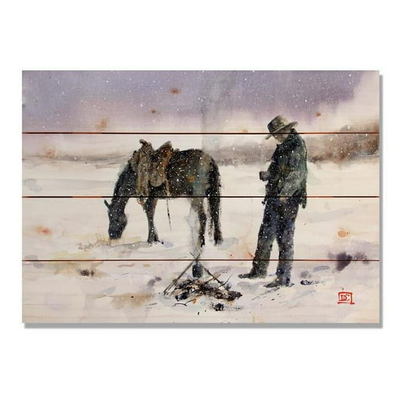 Day Dream HQ DCWU2014 20 x 14 in. Warming Up Wall Art