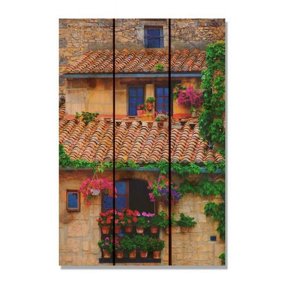 Day Dream HQ GR1624 16 x 24 in. Garden Roof Inside & Outside wood Wall Art
