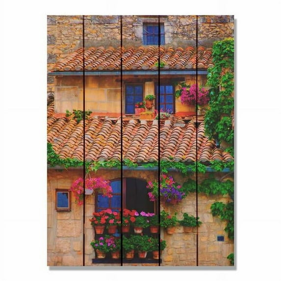 Day Dream HQ GR2836 28 x 36 in. Garden Roof Inside & Outside wood Wall Art