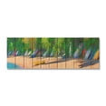 thumbnail image 1 of Day Dream HQ JB6020 60 x 20 in. Jamaican Boats Inside & Outside wood Wall Art, 1 of 3