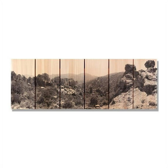Day Dream HQ RR6020 60 x 20 in. Rocky Ravine Inside & Outside wood Wall Art