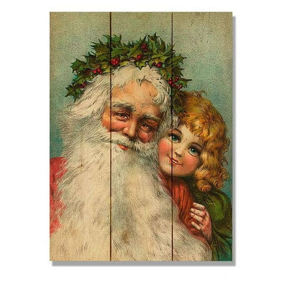 Day Dream HQ SAG1115 11 x 15 in. Santas Girl Wall Art