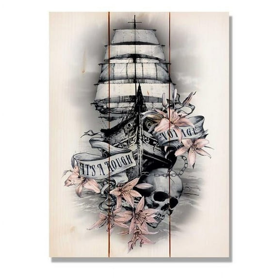 Day Dream HQ WARV1115 11 x 15 in. A Rough Voyage Wall Art