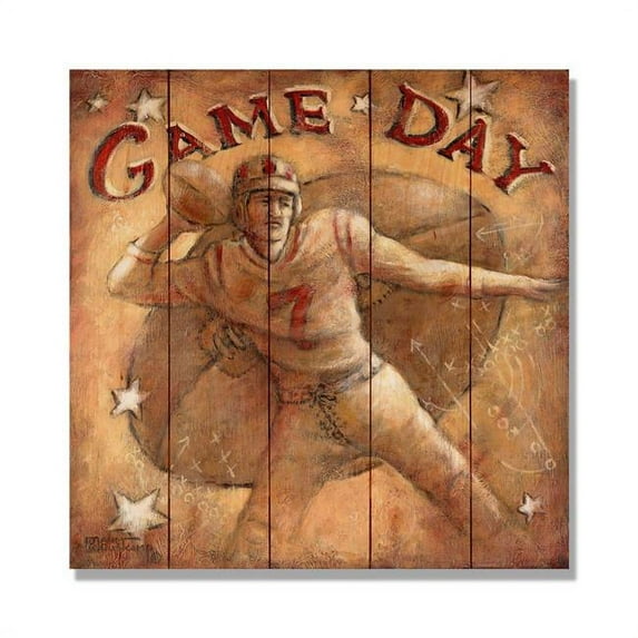 Day Dream JKGD1717 17 x 17 in. Kruskamps Game Day Wall Art