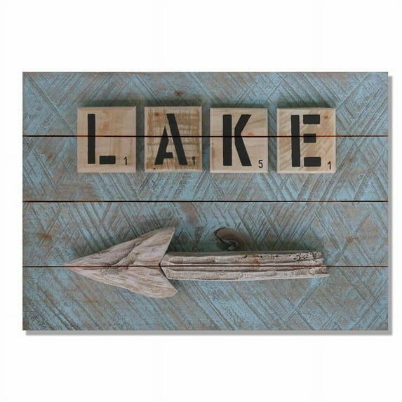Day Dream MLLA2014 20 x 14 in. Lake Arrow Wall Art