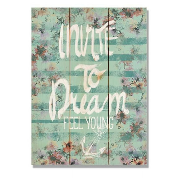 Day Dream WITD1115 11 x 15 in. Invite to Dream Wall Art