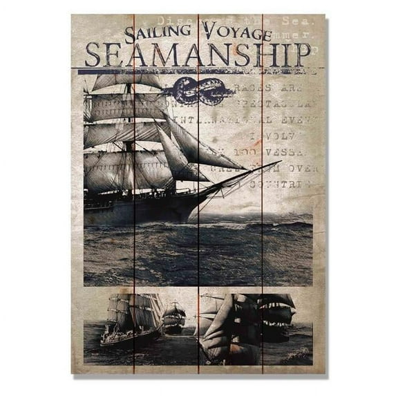 Day Dream WSVS1420 14 x 20 in. Sailing Voyage Seamanship Wall Art