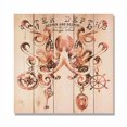 thumbnail image 1 of Day Dream WWDO1717 17 x 17 in. Water Depth Octopus Wall Art, 1 of 2