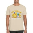 thumbnail image 1 of Day Drinkin' Funny Alcohol Vacation Party Humor Celebration Graphic T-Shirt, for men & women, up to size 5XL, 1 of 3