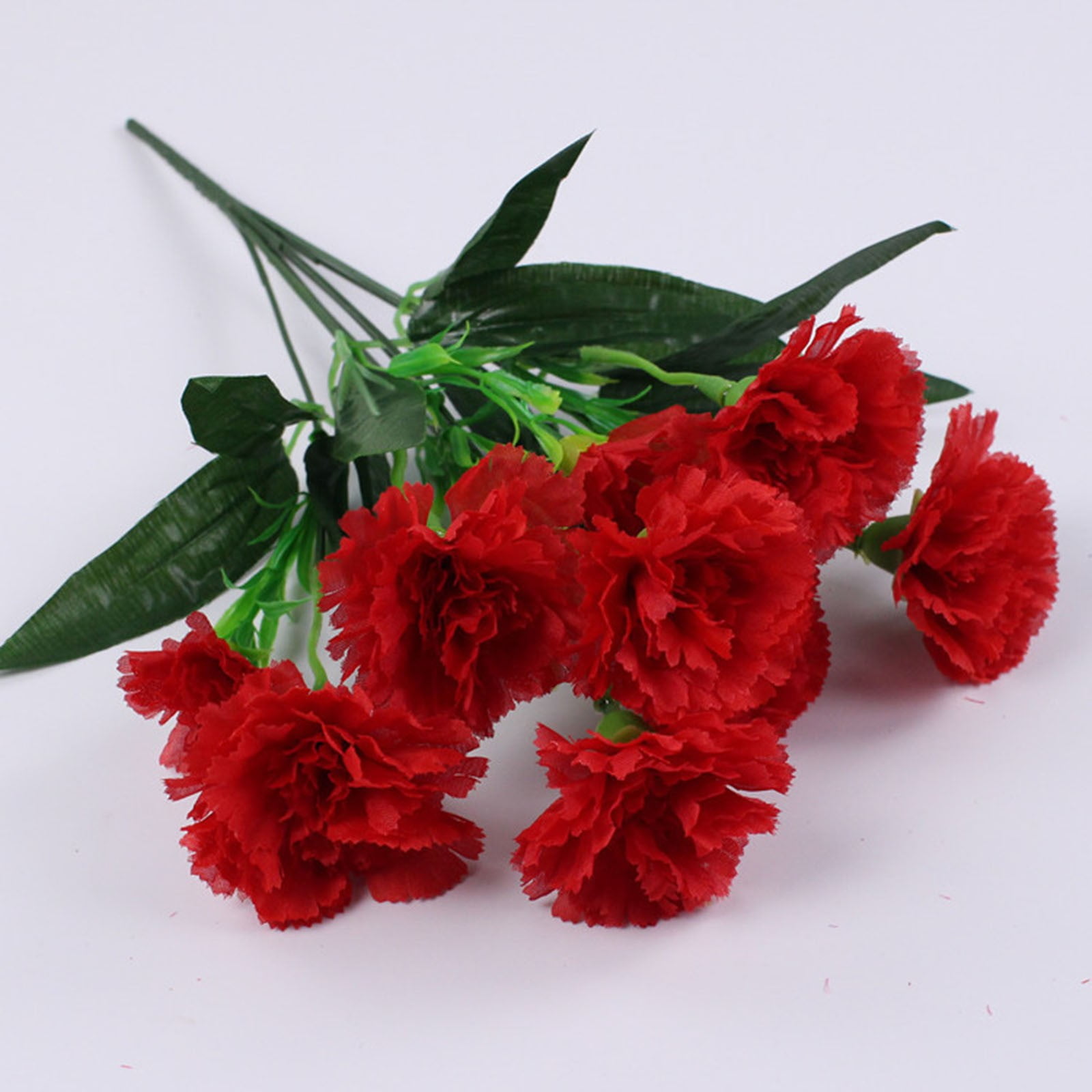 Day Gift Carnations Artificial Flowers Real Artificial Flowers Home