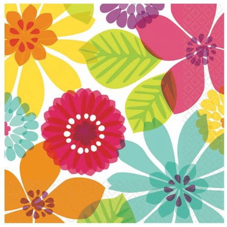 Day In Paradise Lunch Napkins Party Accessory