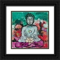 thumbnail image 1 of Day, Kellie 12x12 Black Ornate Wood Framed with Double Matting Museum Art Print Titled - Bold Buddha, 1 of 4