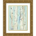 thumbnail image 1 of Day, Kellie 12x14 Gold Ornate Wood Framed with Double Matting Museum Art Print Titled - Far From Blue I, 1 of 4