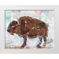 thumbnail image 1 of Day, Kellie 18x15 White Modern Wood Framed Museum Art Print Titled - El Buffalo Brown Crop, 1 of 4
