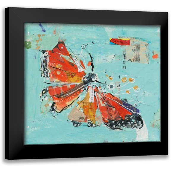 Day, Kellie 22x20 Black Modern Framed Museum Art Print Titled - Monarch I Crop
