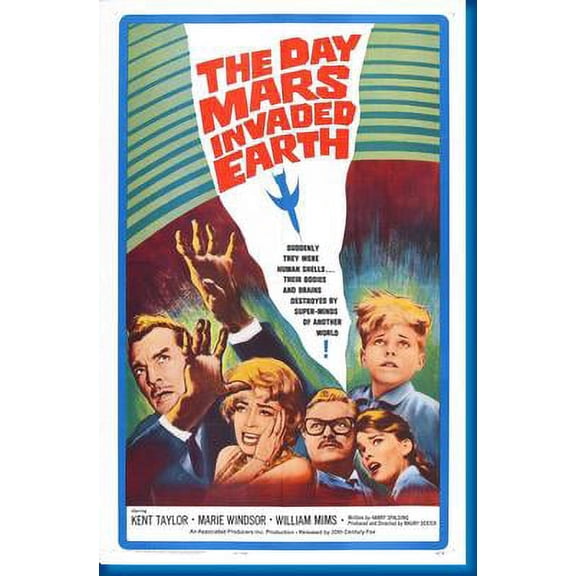 Day Mars Invaded Earth The Movie Poster Art Poster 24x36 Unframed, Age: Adults, Rectangle Z Posters