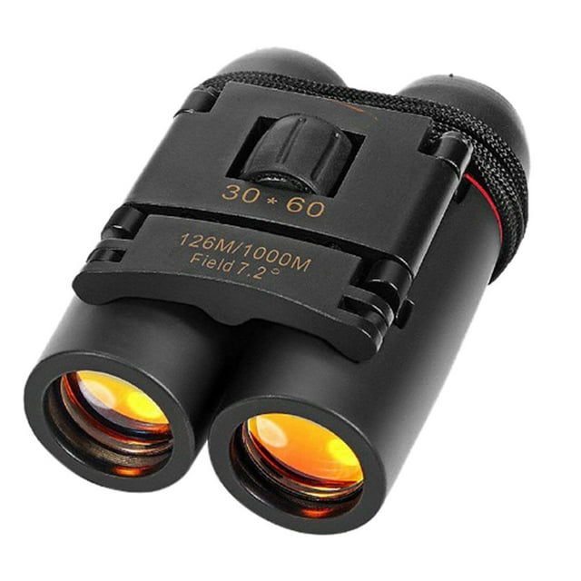 Day Night Binoculars 30 x 60 Outdoor Travel Folding Telescope Bag Binocular Eye Cups Replacement