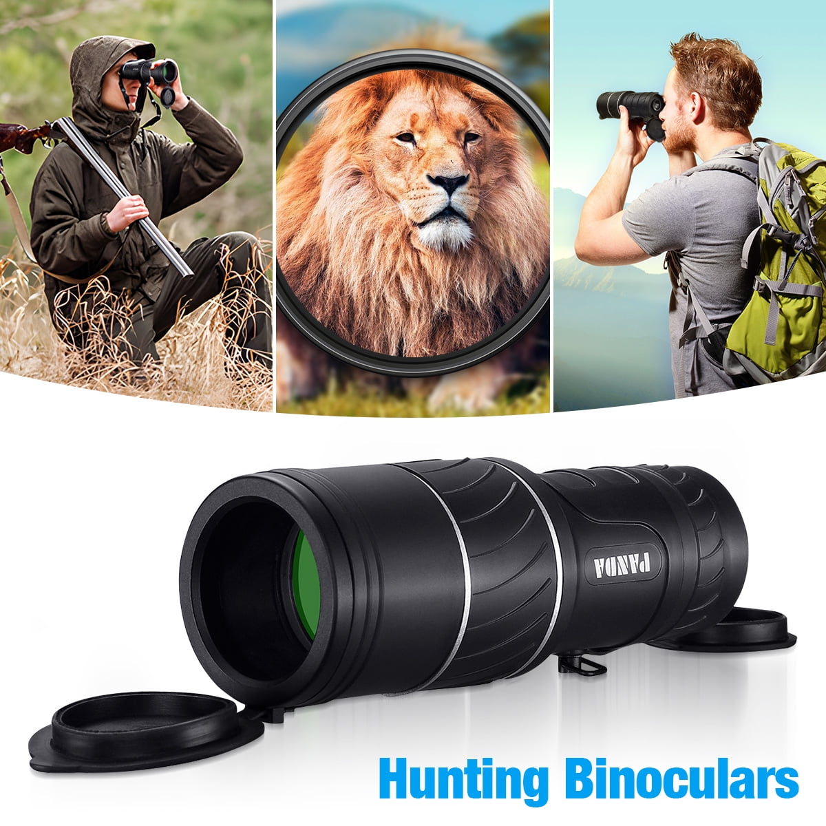 Day Night Vision Monocular Binoculars 40 x 60 BAK4 HD Telescope for