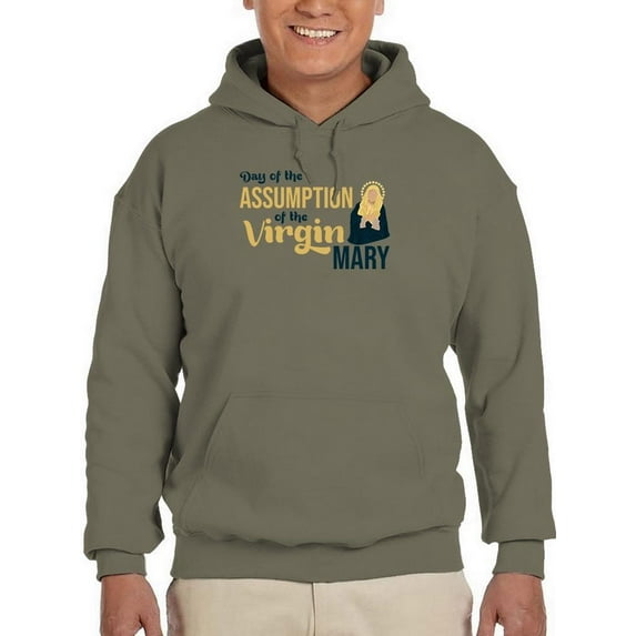 Day Of The Assumption Hoodie Men -Image by Shutterstock, Male Large