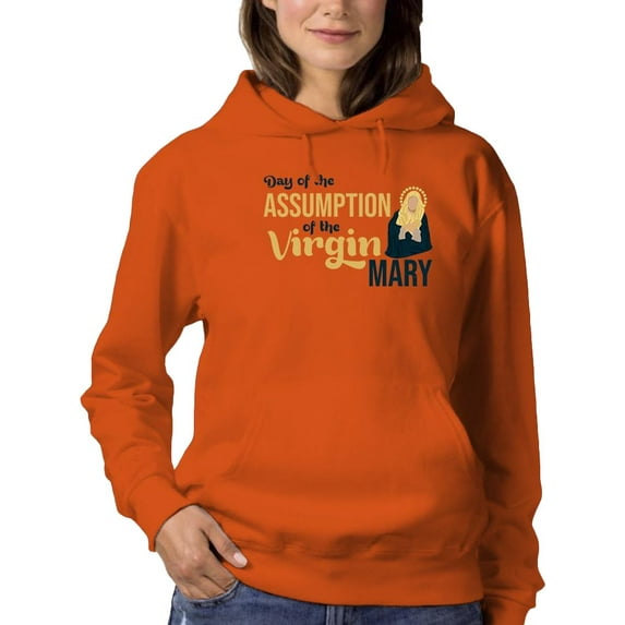 Day Of The Assumption Hoodie Women -Image by Shutterstock, Female Large