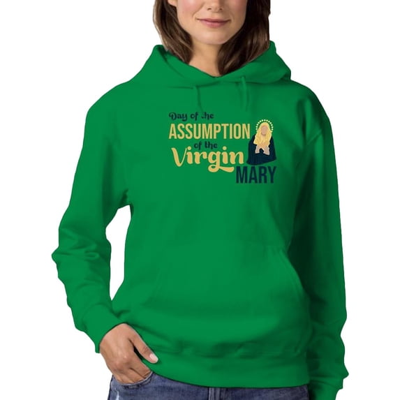 Day Of The Assumption Hoodie Women -Image by Shutterstock, Female Medium