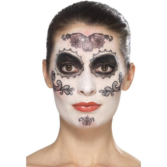 Day Of The Dead Glamour Make Up Kit Adult Cosmetics