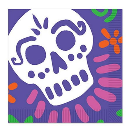 Day Of The Dead Luncheon Napkins, Pack Of 12