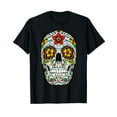 thumbnail image 1 of Day Of The Dead Sugar Skull Funny Cinco de Mayo Men Women T-Shirt, 1 of 5