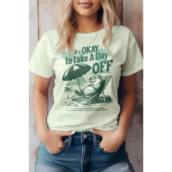 Day Off, Retro Vintage Graphic Tee