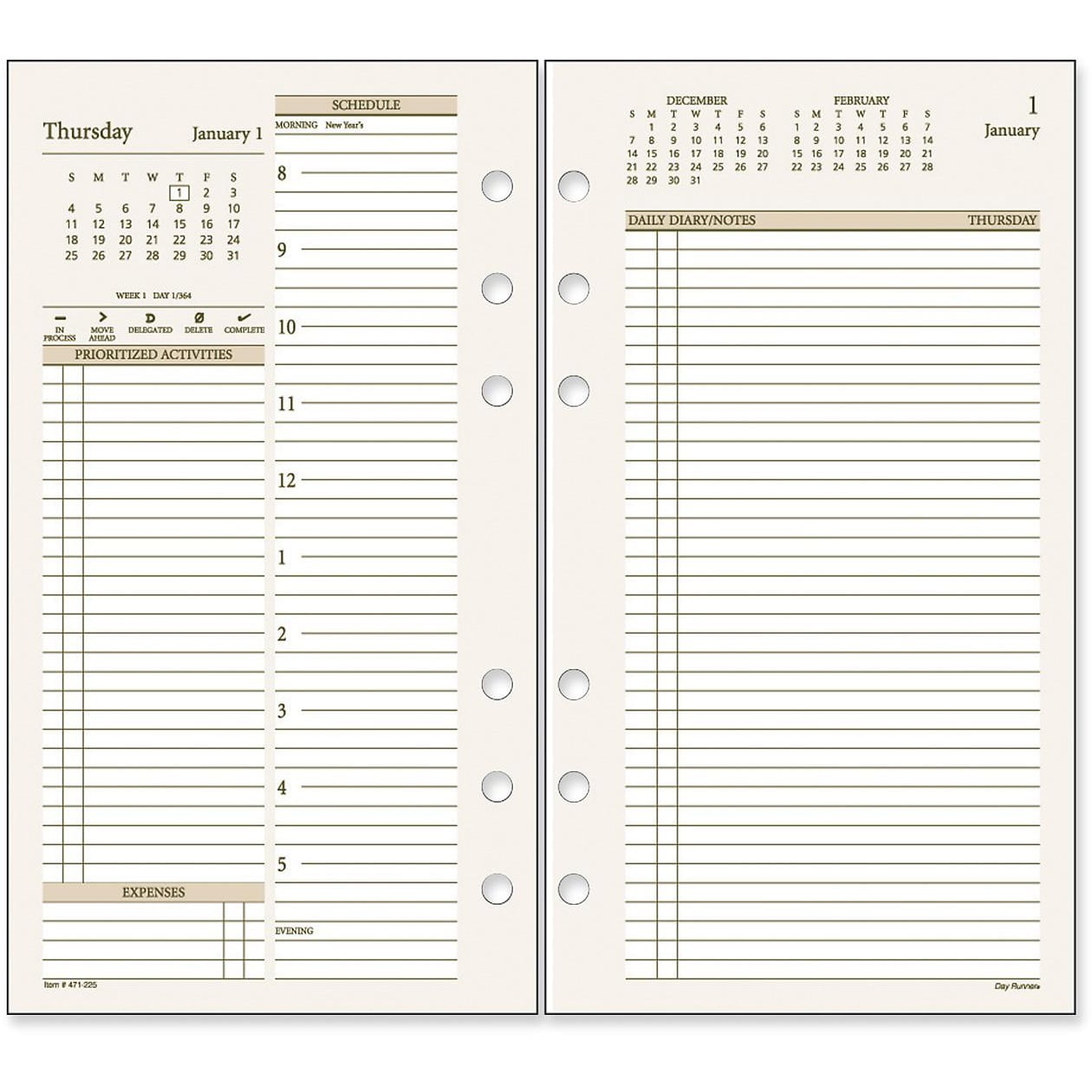 LPA Planner Inserts, Darling Days Coloring Book