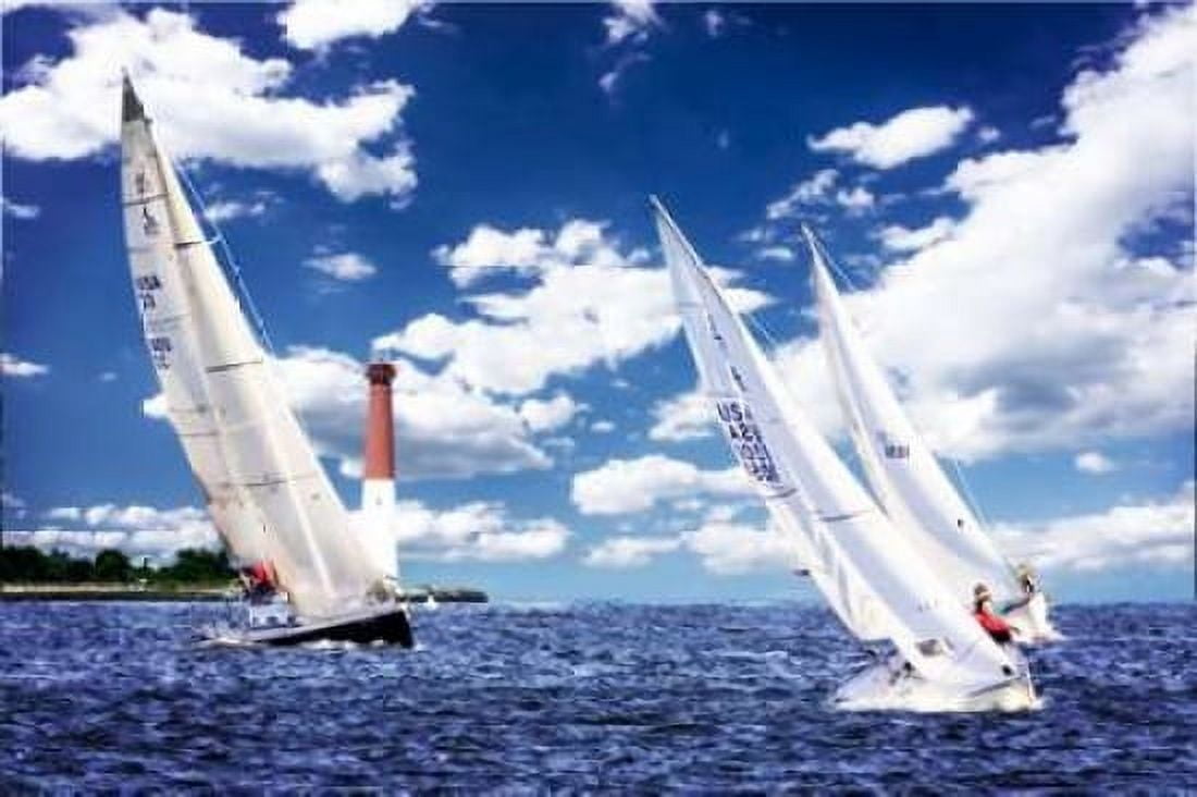 Day Sailing I Canvas Art - Alan Hausenflock (20 x 28)