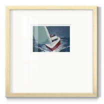 Day Sailing-Premium Framed Print