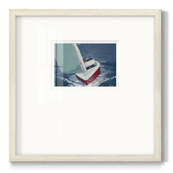 Day SailingPremium Framed Print