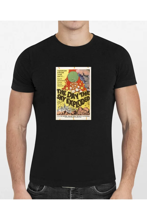 Day Sky Exploded 01 Movie Poster Graphic T Shirt Men or Women NEW
