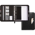 thumbnail image 1 of Day-Timer, DTM82831, Avalon Vinyl Zip Organizer Starter Set, 1 Each, Black, 1 of 5