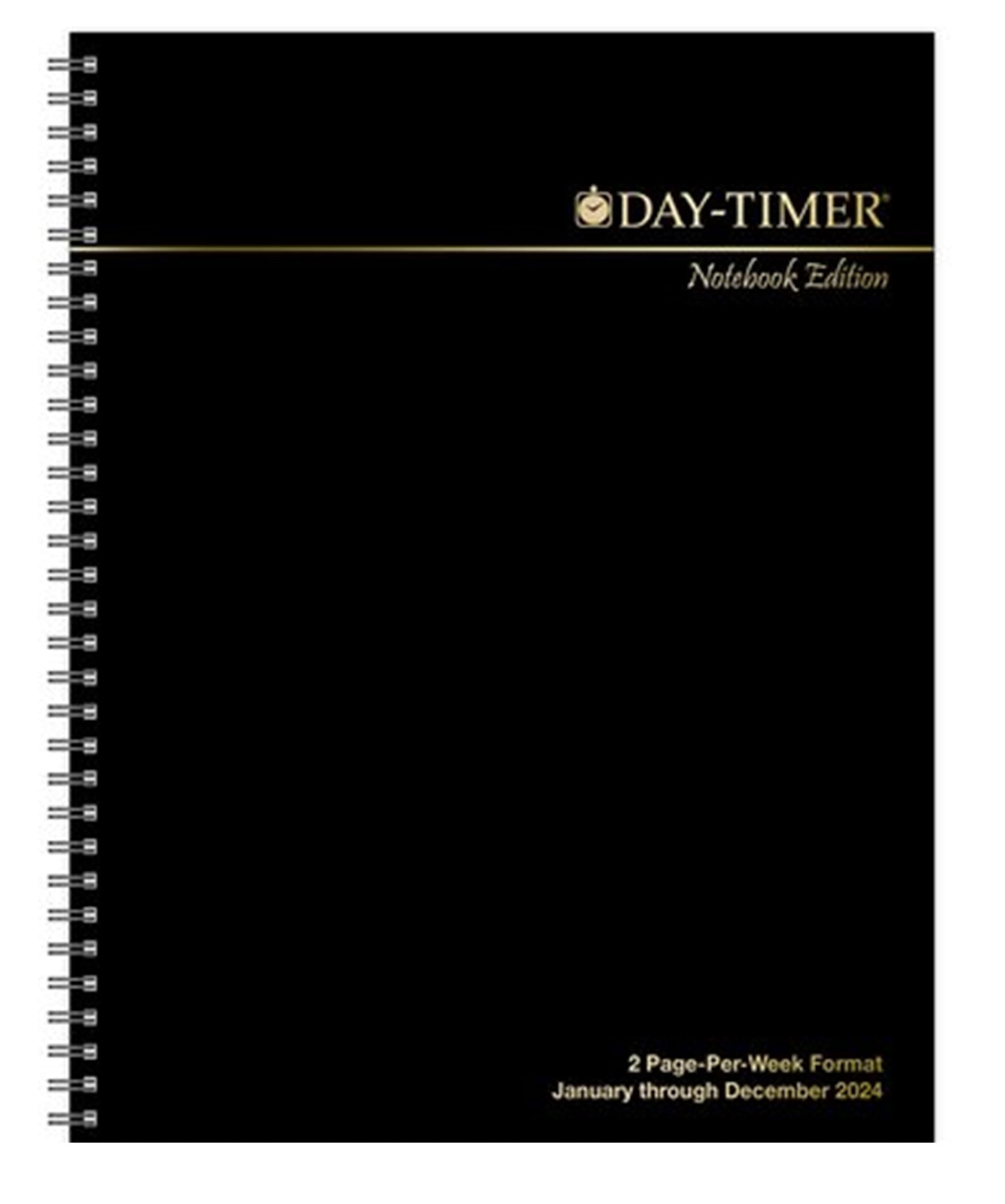DayTimer January 2024 December 2024 Two Page Per Week Original