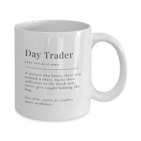 Day Trader Mug, Stock Market Gift, Day Trader Gift, Stock Trader Cup, Present for Trader, Wall Street Gift