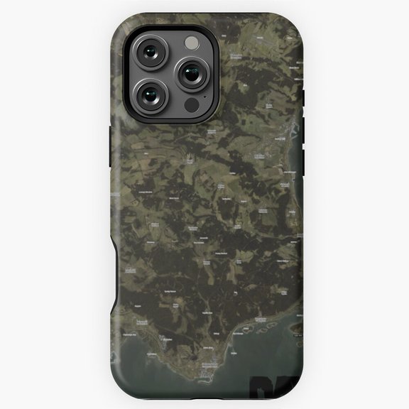 Day Z Map Phone Case for iPhone 16 15 14 13 12 11 Pro Max M5905691