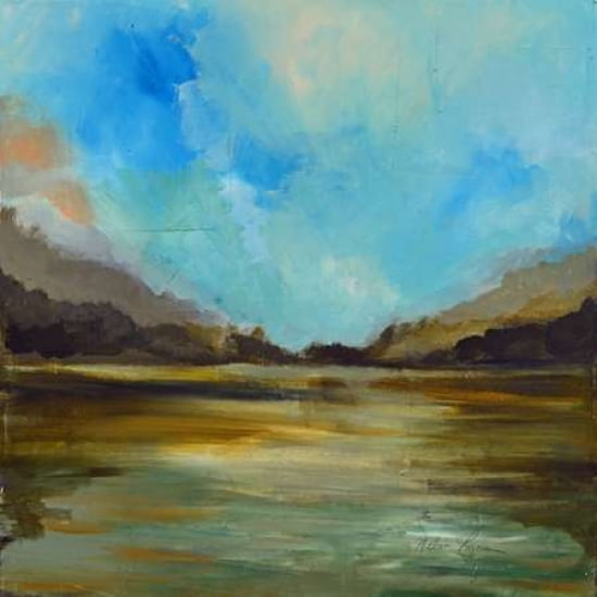 Day at the Lake Canvas Art - Melissa Lyons (24 x 24)