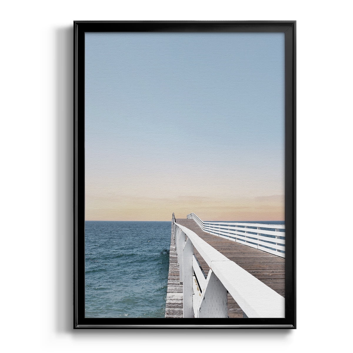 Day at the Pier Premium Classic Framed Print - Ready to Hang
