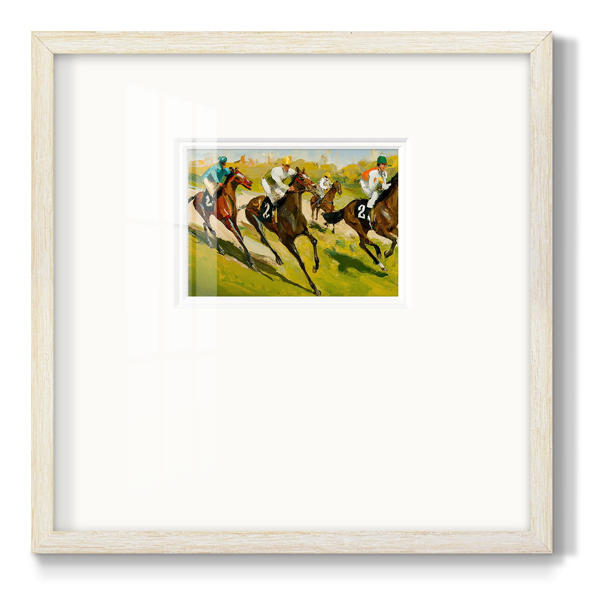 Day at the RacesPremium Framed Print