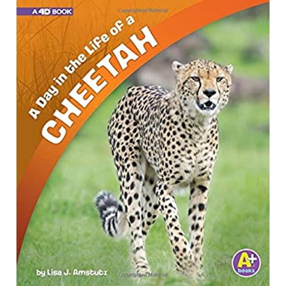 Pre-Owned A Day in the Life of a Cheetah: A 4D Book (Paperback) 1543531725 9781543531725