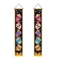 thumbnail image 1 of Day of The Dead Decorations Decor Mexican Fiesta Sugar Skull Flowers Deocrations Hanging Wall Door Banner for Indoor Outdoor, 1 of 7