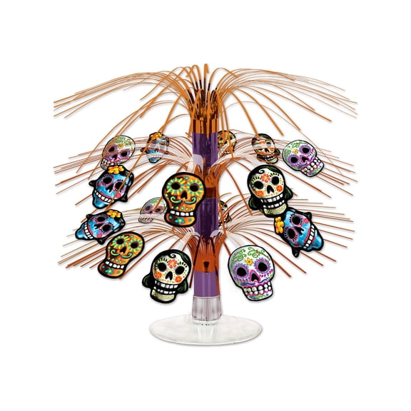 Day Of The Dead Mini Cascade Table Top Centerpiece Party Decoration