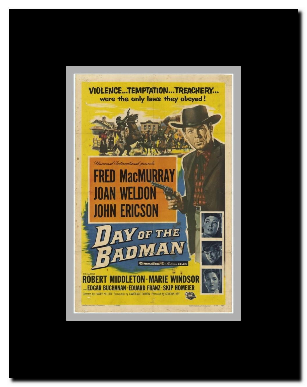 Day of the Bad Man Framed Movie Poster