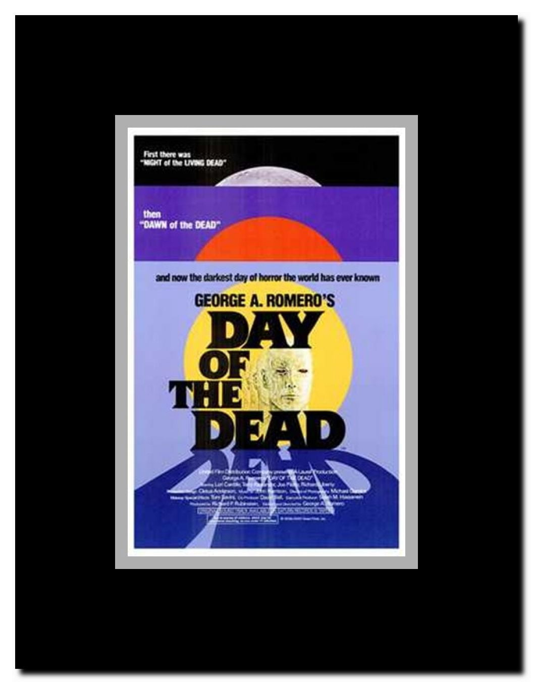 Day of the Dead Framed Movie Poster