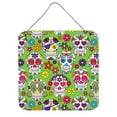 thumbnail image 1 of Day of the Dead Green Wall or Door Hanging Prints, 1 of 1