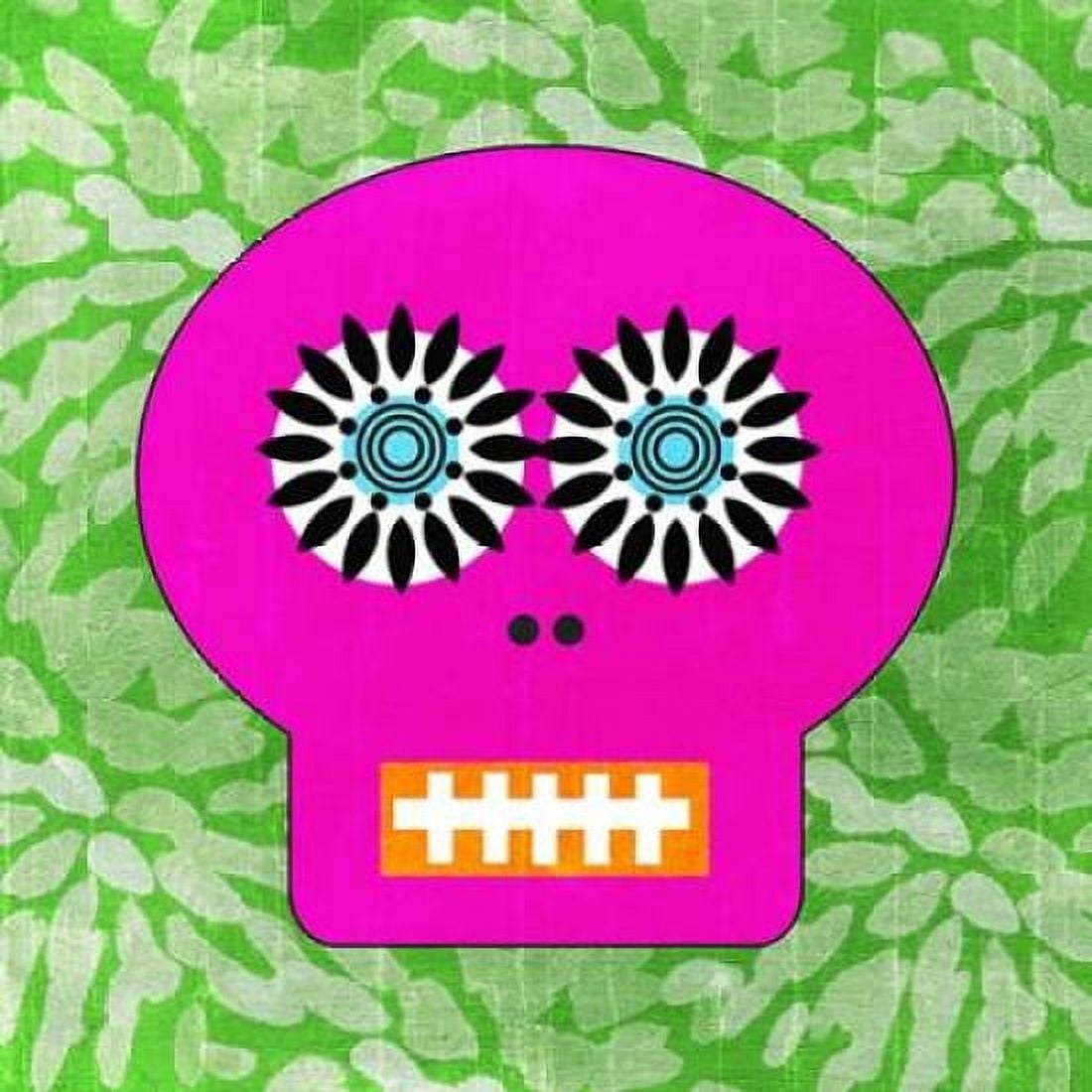 Day of the Dead II Canvas Art - Linda Woods (24 x 24)